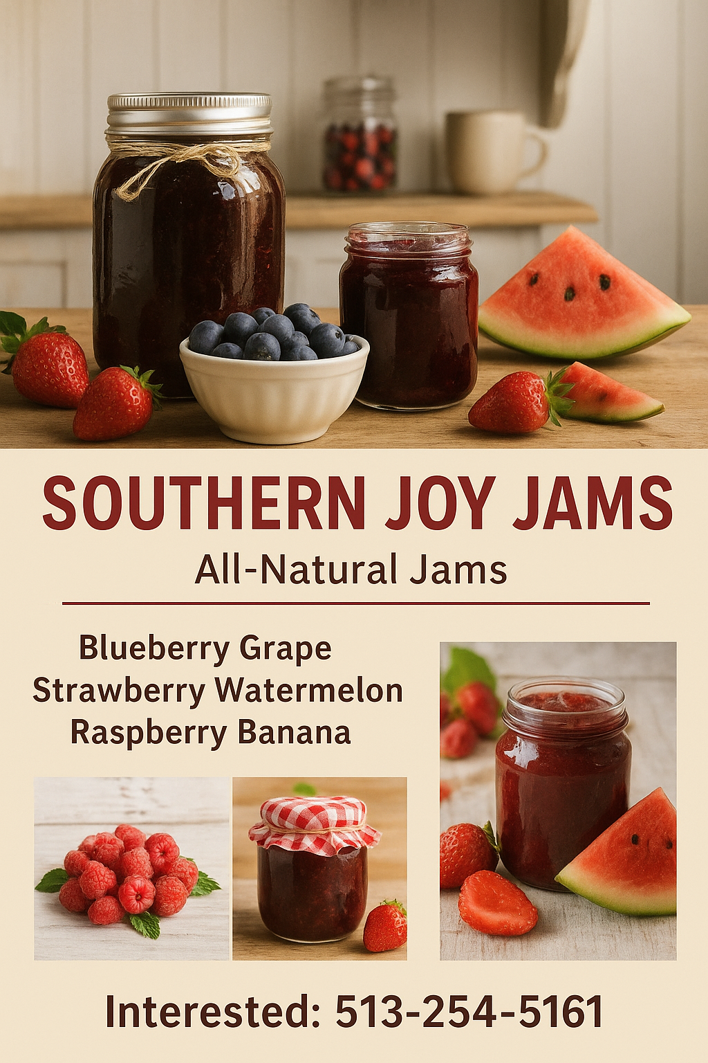 Delicious Southern Fruit Jams