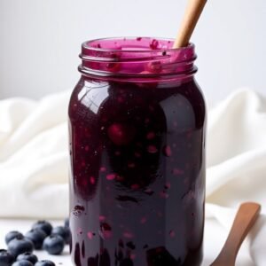 Blueberry Jam Jar_1754837889 Authentic Southern Blueberry Jams